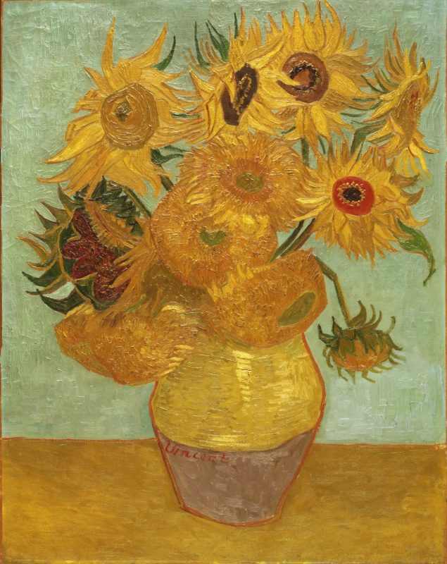 Vincent Willem van Gogh,1853-1890, Sunflowers